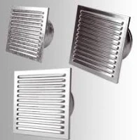 Außenluftgitter 23 Cm X 23 Cm Mit Stutzen 3 Außenluftgitter 23 Cm X 23 Cm Mit Stutzen – Bild 3