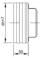Blinddeckel Für Wandfutter Einwandig DN 113 Mm 4 Blinddeckel Für Wandfutter Einwandig DN 113 Mm – Bild 4