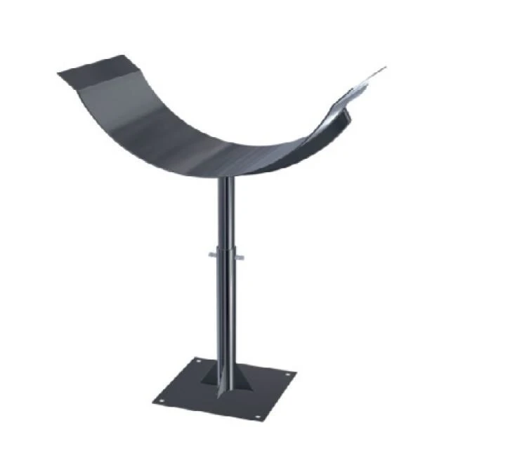 Bodenstütze Für Einwandige Edelstahlrohre Teleskopierbar 1 Bodenstütze Für Einwandige Edelstahlrohre Teleskopierbar