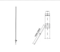 Abspannstangen Individuell Verstellbar Inkl. Dachhaken Universal 7 Abspannstangen Individuell Verstellbar Inkl. Dachhaken Universal – Bild 7