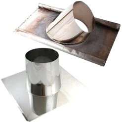 Edelstahlschornstein Dachdurchführungen DW 120