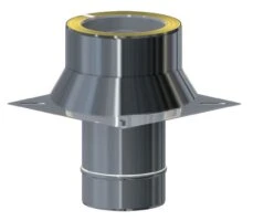 Edelstahlschornstein Grundplatte Für Kaminerhöhung Mit Hinterlüftung 3 Edelstahlschornstein Grundplatte Für Kaminerhöhung Mit Hinterlüftung – Bild 3