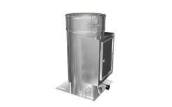 Edelstahlschornstein Kombibauteil Grundplatte Inkl. Reinigung