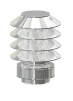 Edelstahlschornstein Regenhaube Regenhut Mit Lamellenkopf DW Premium 3 Edelstahlschornstein Regenhaube Regenhut Mit Lamellenkopf DW Premium – Bild 3