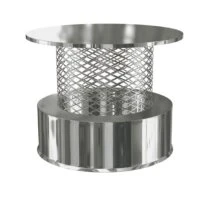 Edelstahlschornstein Regenhaube Regenhut DW Mit Funkenschutz Premium 4 Edelstahlschornstein Regenhaube Regenhut DW Mit Funkenschutz Premium – Bild 4