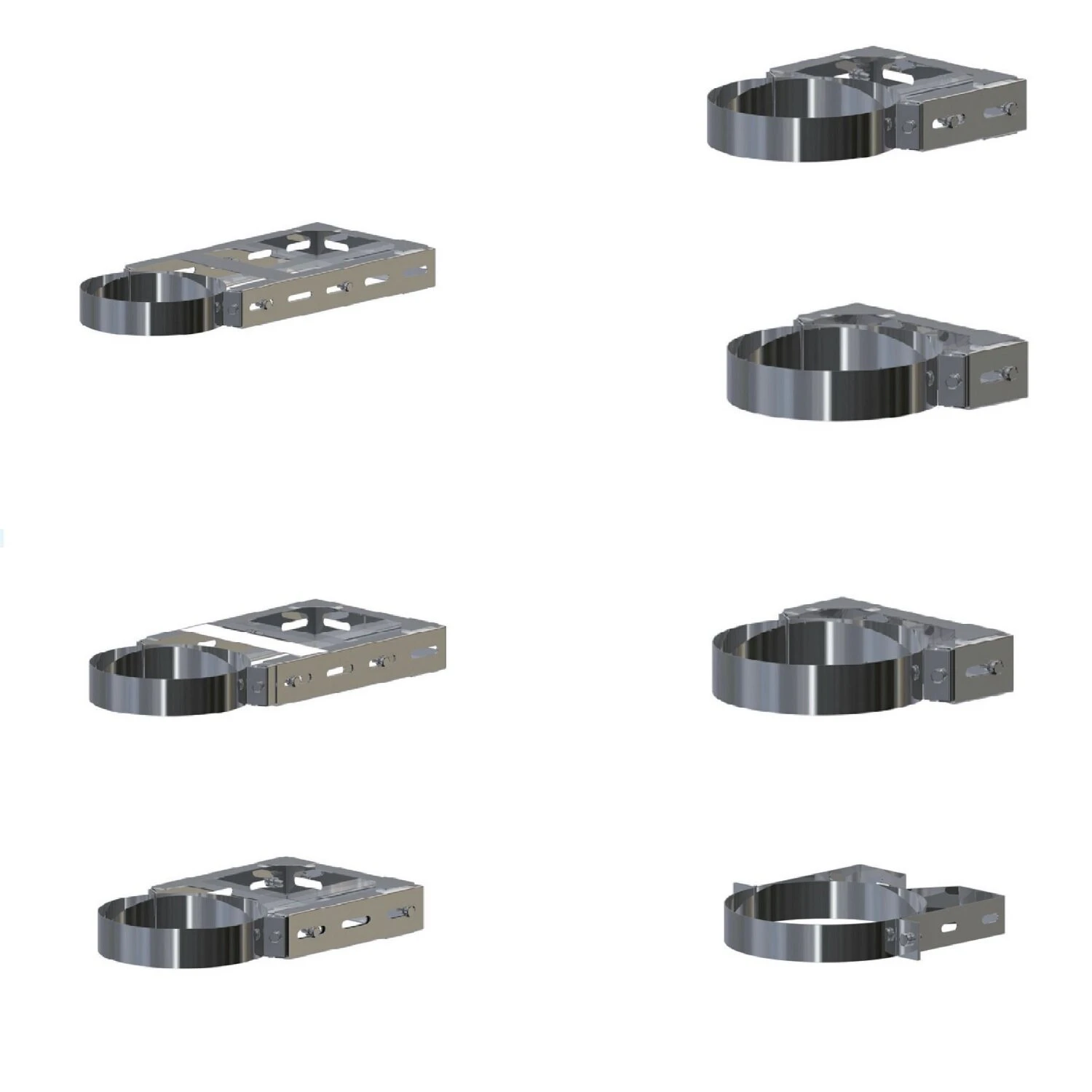 Wandabstandshalter Wandhalter Verstellbar Für DW Schornstein 1 Wandabstandshalter Wandhalter Verstellbar Für DW Schornstein