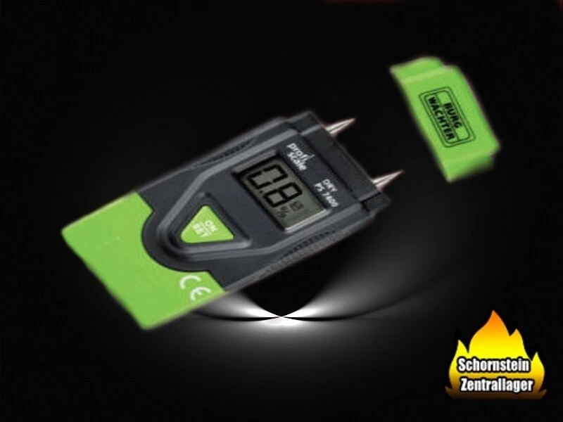 Feuchtemessgerät Für Kaminholz / Brennholz 1 Feuchtemessgerät Für Kaminholz / Brennholz