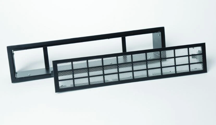 Gitter Aktive Hinterlüftung 33cm,schwarz 2 Gitter Aktive Hinterlüftung 33cm,schwarz – Bild 2