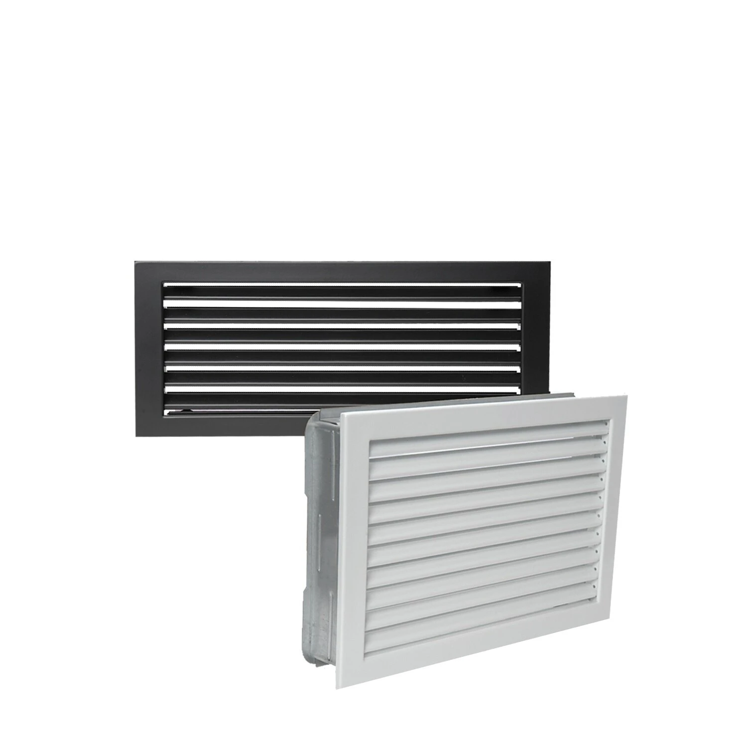Kaltluftgitter 23 Cm X 23 Cm Standard / Putzbündig / Blende Edelstahl Matt 1 Kaltluftgitter 23 Cm X 23 Cm Standard / Putzbündig / Blende Edelstahl Matt