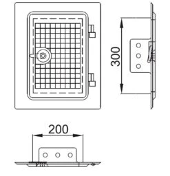 Kamin Schornstein Edelstahlgittertür 8 Kamin Schornstein Edelstahlgittertür -Der Kaminladen kamin schornstein edelstahlgittertuer3