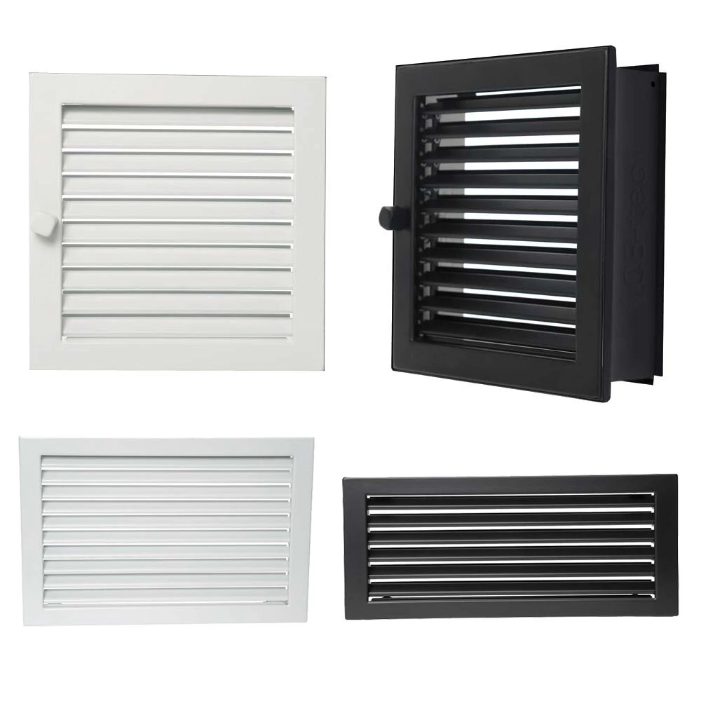 Lüftungsgitter Weiß Schwarz Warmluftgitter Kaltluftgitter Kamin Ofen Gitter 1 Lüftungsgitter Weiß Schwarz Warmluftgitter Kaltluftgitter Kamin Ofen Gitter