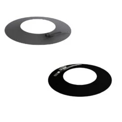 Pelletrohr Ø 100 Mm Wandrosette Edelstahl / Stahl