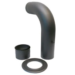 Rauchrohr Ofenrohr Set DN 150 Mm 700x450 Fullform