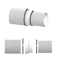 Reduzierungen Für Aluflexrohre Verzinkt 8 Reduzierungen Für Aluflexrohre Verzinkt – Bild 8