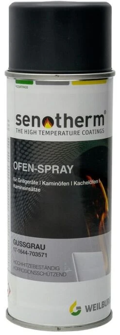 Senotherm Ofen - Lack Guss/grau 400 Ml HitzebestÀndig - 500°C