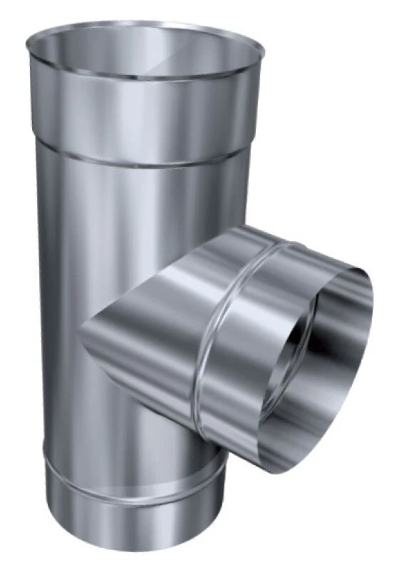 Kamin. - Schornsteinsanierung T-Stück 90 Grad DN 113 Mm 1 Kamin. - Schornsteinsanierung T-Stück 90 Grad DN 113 Mm