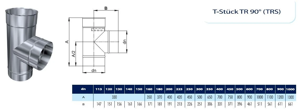 Kamin. - Schornsteinsanierung T-Stück 90 Grad DN 120 Mm 2 Kamin. - Schornsteinsanierung T-Stück 90 Grad DN 120 Mm – Bild 2