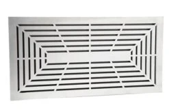 Warmluftgitter 45 Cm X 23 Cm Designgitter Für Den Kachelofen