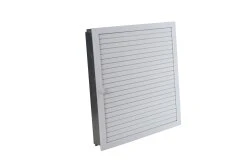 Warmluftgitter 45 Cm X 45 Cm Standard / Edelstahl Matt 3 Warmluftgitter 45 Cm X 45 Cm Standard / Edelstahl Matt – Bild 3