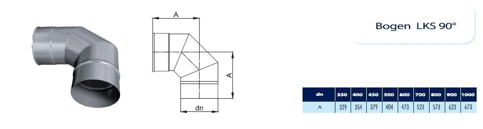 Kamin - Schornsteinsanierung Winkel / Bogen 90 Grad Starr Ohne Reinigung DN 80 Mm 2 Kamin - Schornsteinsanierung Winkel / Bogen 90 Grad Starr Ohne Reinigung DN 80 Mm – Bild 2