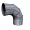 Kamin. - Schornsteinsanierung Winkel / Bogen Drehbar 0-90 Grad DN 150 Mm