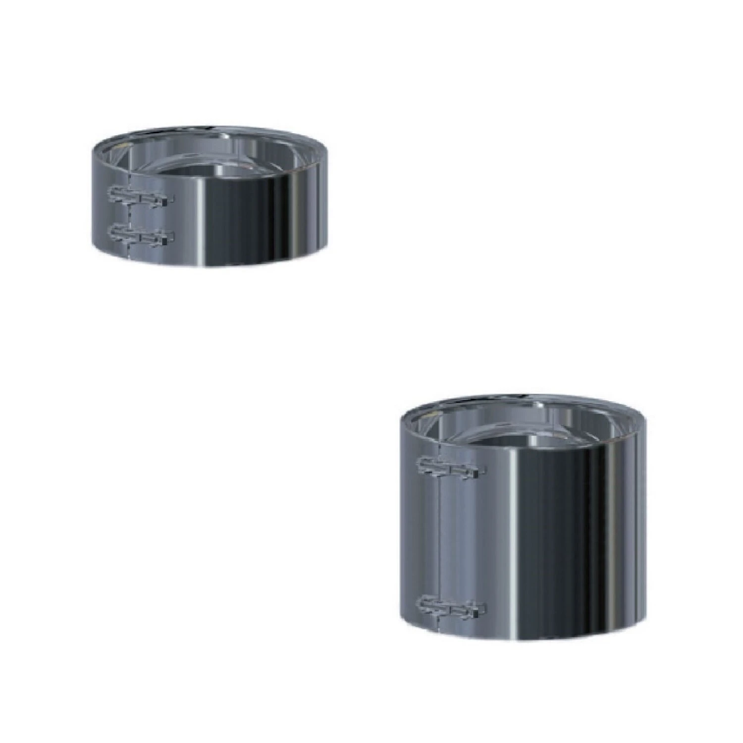 ZEN-Schornstein Klemmbänder Breit Und Statisch 1 ZEN-Schornstein Klemmbänder Breit Und Statisch