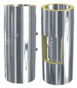 ZEN-Schornstein Längenelement Inkl. Reinigungsöffnung