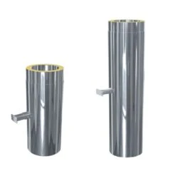 ZEN-Schornstein Längenelemente Mit Integrierter Wandhalterung