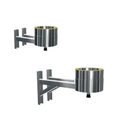 ZEN-Schornstein Wandkonsole Mit Fußteil Einstellbar