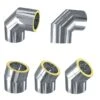 ZEN-Schornstein Winkel / Bögen 15° - 30° - 45° - 90°